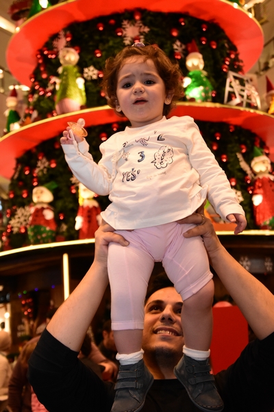 City Centre beirut lighting of the Christmas tree
